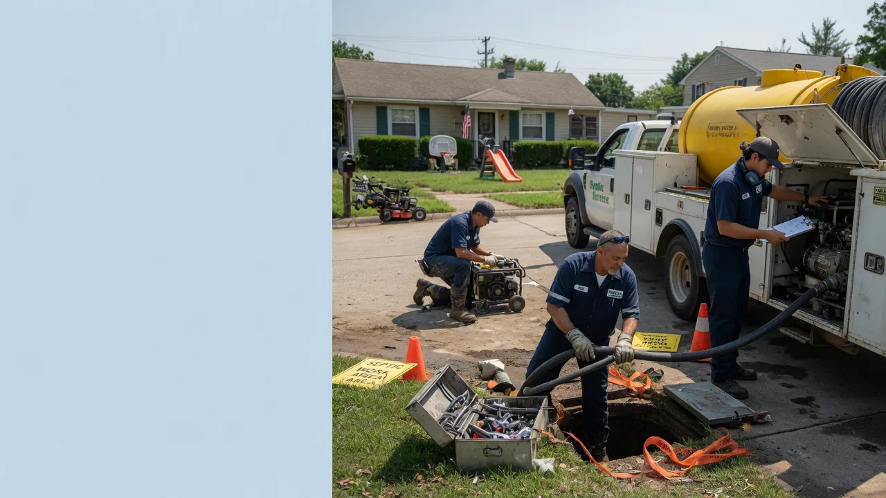 Septic Tank Pumping in California, PA near me